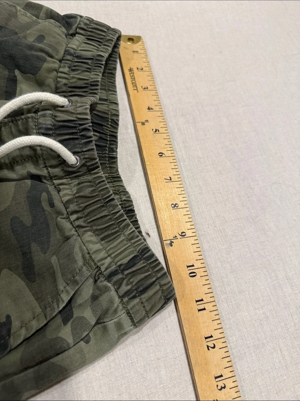 GAP Camo Pull-On Shorts in Olive Green